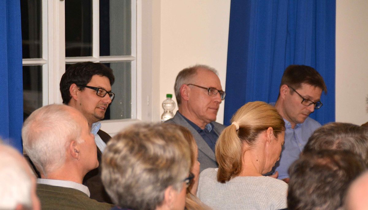 Vorstandsmitglieder Benjamin Leitgib, Thomas Urnauer, Heiko Löscher